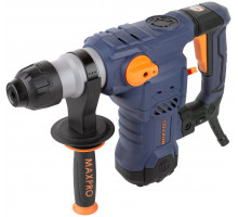 Перфоратор демонтажный 1500 Вт; 0-850 об/мин; 5,5 Дж; 3 режима; Д/Б/М-42/32/13; 5,2 кг; SDS-PLUS; антивибрационная ручка; резиновые вставки MAX-PRO 85094