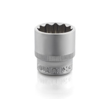 RUNTEC RT-H38S18D Головка торцевая RUNTEC CrV, 12PT, 3/8