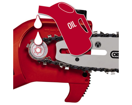 Высоторез акк. Einhell PXC GC-LC 18/20 Li T,18В,рез 195мм,Oregon,штанга 228-288см,авт.смазка,без АКК (3410581)