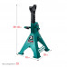 Усиленная страховочная подставка со штифтом S-PIN, 3 т, 280–430 мм KRAFTOOL 43465-3
