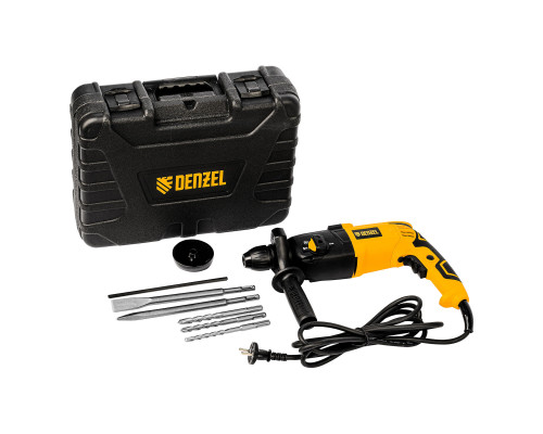 Перфоратор электрический RH-750-24, SDS-plus, 750 Вт, 2.5 Дж, 3 режима Denzel (26605)