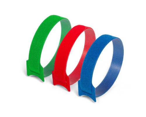 Стяжка-велькро КСВ 16х310 (зел) (Fortisflex) (55293)