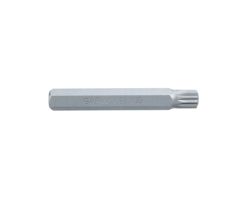 Бита, с шестигранным хвостовиком, 10 мм, M10, 75 мм, 1 шт, GARWIN PRO, 631055-M10
