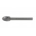Борфреза овальная 10x16x60 мм, VHM, DC, форма E (серия 900605) GARWIN INDUSTRIAL 900605-101660