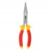 Длинногубцы прямые Insulated, 200 мм, двухкомпонентные рукоятки Matrix Professional (17103)