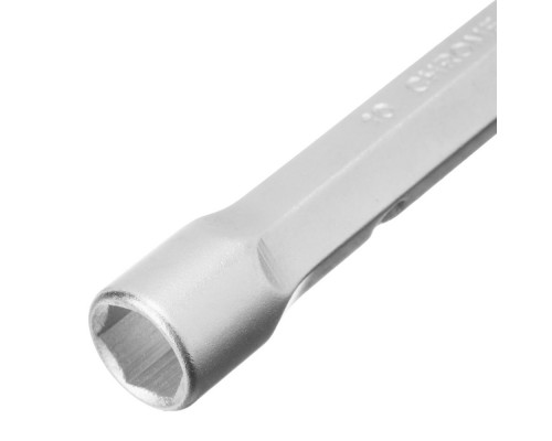 Ключ трубчатый торцевой усиленный, 10х11 мм, CrV Stels