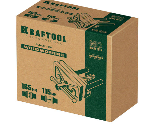 Столярные тиски 165 мм KRAFTOOL 32718-150