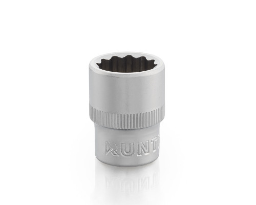 RUNTEC RT-H38S17D Головка торцевая RUNTEC CrV, 12PT, 3/8