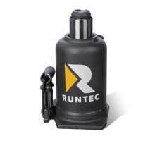 Домкрат бутылочный, двухштоковый, профессиональный 12 т, 235-590 мм RUNTEC RT-WJ12