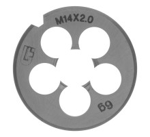 Плашка М14 х 2 мм Сибртех