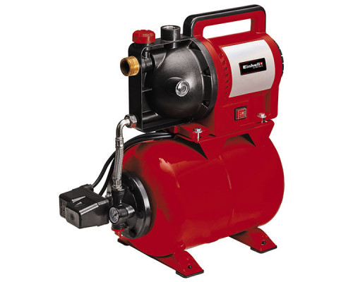 Станция насосная Einhell GC-WW 1045 N, 1050Вт,4.8бар,4500л/час,20л,манометр,индикатор заполнения (4173520)