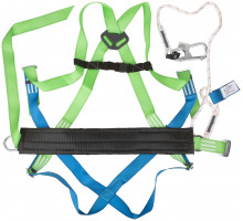 Удерживающая привязь с наплечными и набедренными лямками УС-2ВЖ ( канат ) (12628)