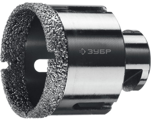 Коронка алмазная вакуумная АВК, d 50 мм, М14, 15 мм кромка ЗУБР Профессионал 29865-50