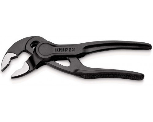 Клещи переставные XS 100 мм, зев 28 мм, фосфатированные COBRA KN-8700100