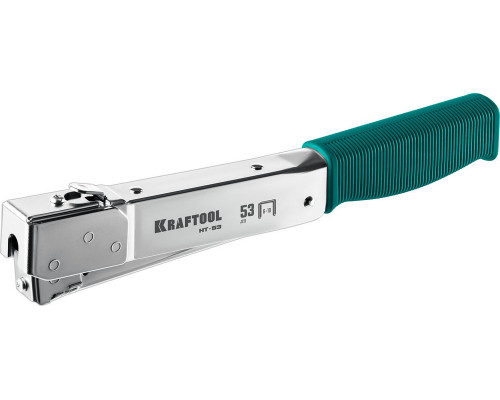 Высокоскоростной стальной скобозабиватель HAMMER TACKER, тип 53 (A/10/JT21) 23GA (6 - 10 мм) KRAFTOOL 3153