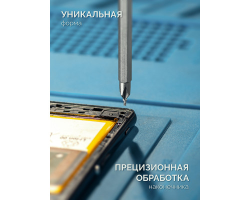 Отвертка универсальная переставная с двусторонним стержнем Universal-12 PH0-1-2-3-4 PZ1-2-3-4 SL5/6/8 мм 12-в-1 KRAFTOOL 26168_z01