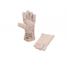 Краги спилковые КЕДР КС-10 ОПТИМУМ, серые