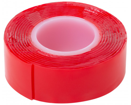 Лента клейкая двусторонняя Master Color Power Transparent, 19 мм x 1,5 м, цвет прозрачный (30-7193)