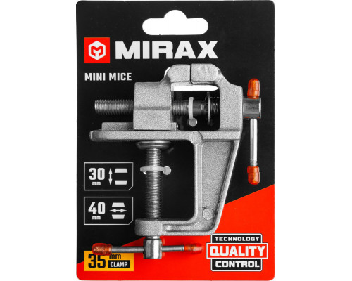 Тиски настольные 40 мм MIRAX 32472-40