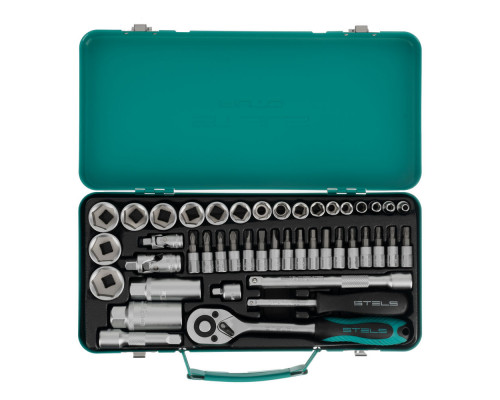 Набор торцевых головок с трещоткой, 1/4