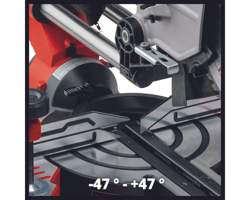 Пила торцовочная Einhell TE-SM 10 L Dual, 2100вт,254х30мм,пропил 305х85мм,лазер (4300877)