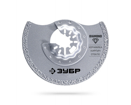 Полотно дисковое DIAMOND 85 x 2.2 мм с алмазным зерном Р40: керамика, мрамор, стекло, кирпич ЗУБР StarQuick 15584-85