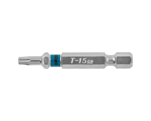 Бита Torx 15 х 50, сталь S2, 10 шт. Gross (11469)