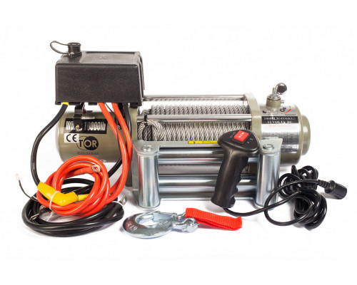 Лебедка автомобильная TOR ЛА S10000 г/п 4536 кг 28 м 24V (1141005)