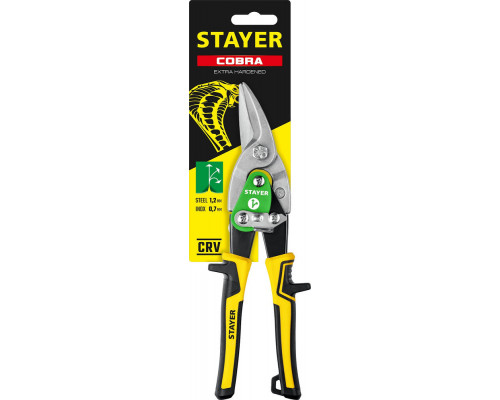 Ножницы по металлу Cobra, 250 мм, правые STAYER 23055-R_z01