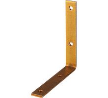 Узкий мебельный уголок 150 x 150 x 25 x 5 мм желтый цинк ЗУБР УМ-5.0 31031-150