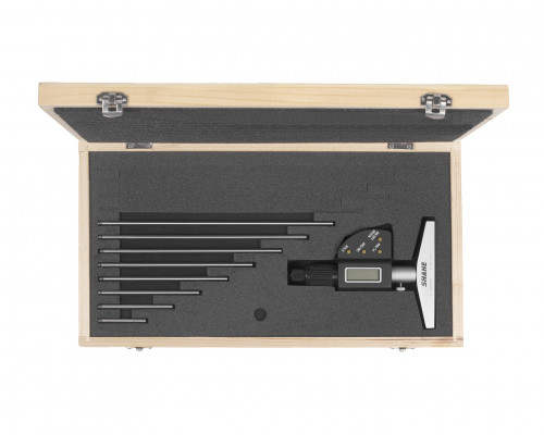 Глубиномер микрометрический ГМЦ-200 0,001 эл. SHAHE