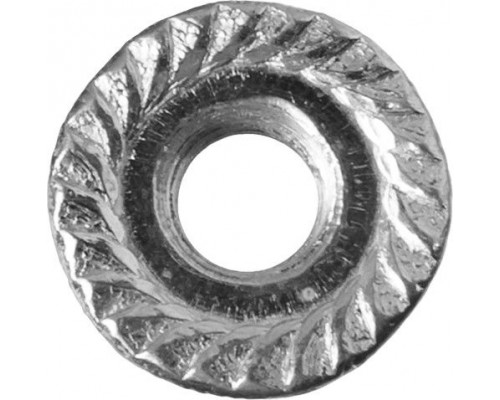 ЗУБР DIN 6923, кл. пр. 6, M4, цинк, 5 кг, гайка с фланцем (303630-04)
