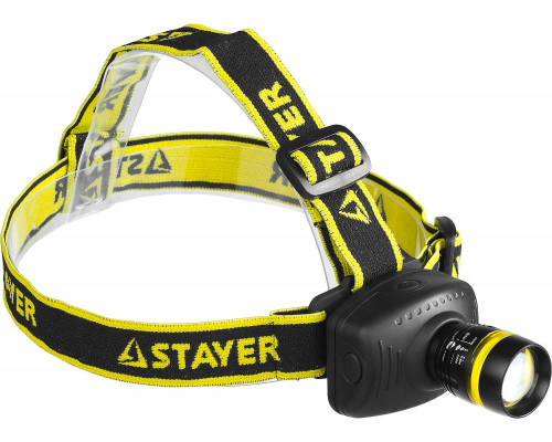 Фонарь налобный PROLight 3Вт 3хAAA STAYER 56566