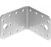 Крепежный уголок УК-2.0 55 x 70 x 70 x 2 мм, цинк ЗУБР 310126-55-070