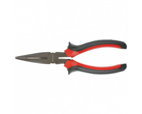 Длинногубцы прямые Black Nickel, 180 мм, двухкомпонентные рукоятки Matrix (17160)