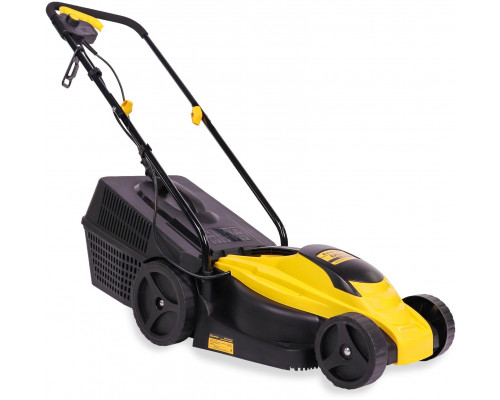Газонокосилка эл. CHAMPION EM3110 (1 кВт пласт.травосб. 30л ширина 320мм 20-60мм, 6,8кг) (EM3110)