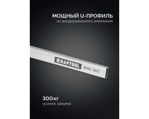 Струбцина-вайма высокоточная BRC-250 2540/48 мм KRAFTOOL 32313-250