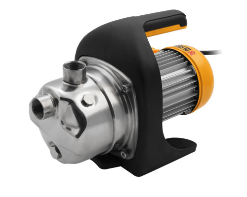 Садовый поверхностный насос GP1200Х, 1200 Вт, 3700 л/ч, подъем 46 м, нержавейка Denzel (97204)