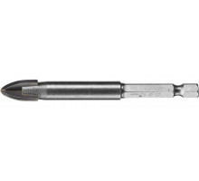 Сверло по стеклу и кафелю 12 мм, 4х кромка, HEX 1/4 STAYER 2985-12_z01