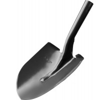 Штыковая лопата 474 х 215 мм полотно 1.6 мм закалено без черенка тип ЛСГ ЗУБР Мастер 39413