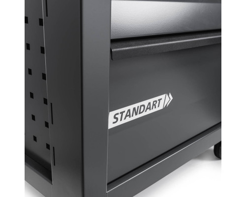 RUNTEC RTSTD-7G Тележка инструментальная 7 полочная Standart серая (RTSTD-7G)