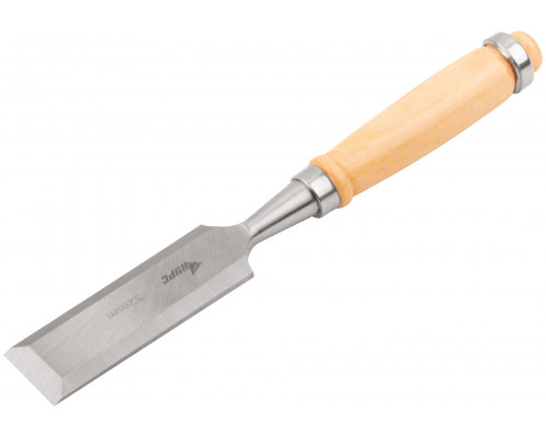 Стамеска с деревянной ручкой 32 мм
