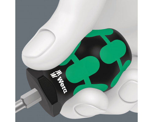Отвёртка короткая крестовая PH 3 x 25 мм Stubby серия 350 PH Wera WE-008852