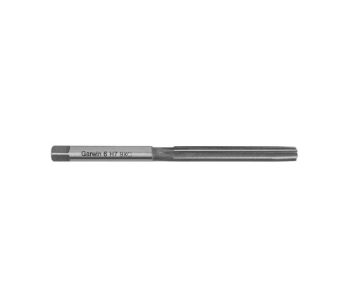 Развертка ручная цилиндрическая 6 мм, 9ХС, H7, GARWIN INDUSTRIAL, 130520-6*H7