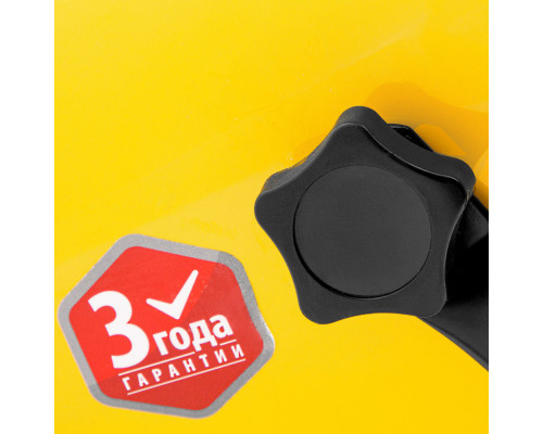 Тепловая пушка, керамический нагреватель (тепловентилятор) DHC 5-400, 230 В, 0.04/3/5 кВт Denzel (96428)