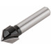 Фреза пазовая V-образная, DxHxL = 12х12х42 мм (36653)