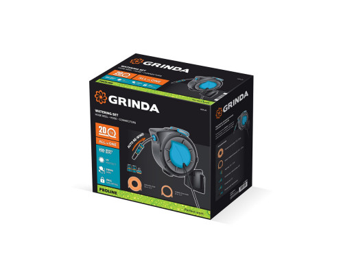 Катушка автоматическая со шлангом ProLine HRA-20, шланг 20м x 1/2
