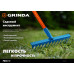 Грабли веерные пластиковые PL-22 ALU, 430 х 40 х 1460 мм, 22 зубца, ударопрочный пластик, алюминиевый черенок, PROLine GRINDA 421819