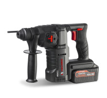 Перфоратор аккумуляторный TECHNIC 2.5Дж, 20В, 2*4Ач, 900Вт RUNTEC RT-EH900T
