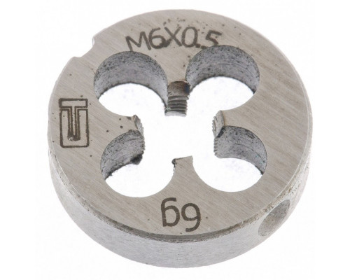 Плашка М6 х 0.5 мм Сибртех